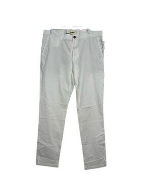 Goodthreads Mens Slim Fit Cotton Chino Pants 34W X 34L White New With Tag